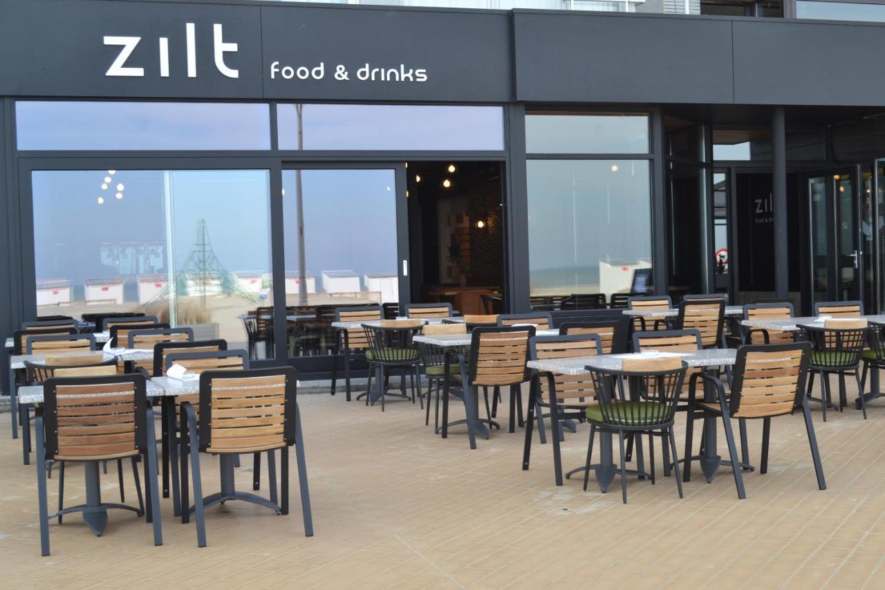 Hotel Sandeshoved Zeedijk Nieuwpoort Exteriör bild